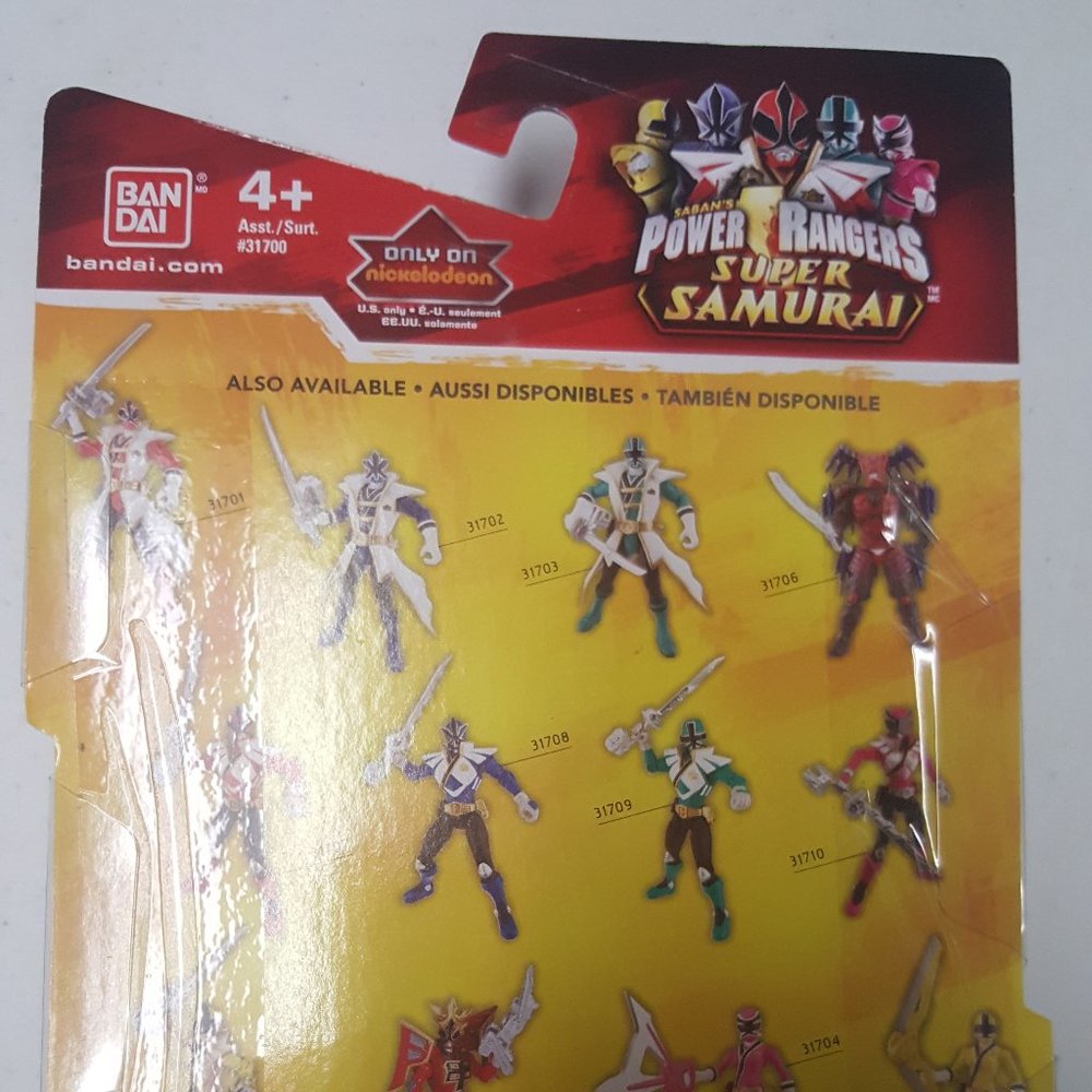 Bandai Saban’s Power Rangers Super Samurai Shogun Ranger Figure - Picture 3 of 3